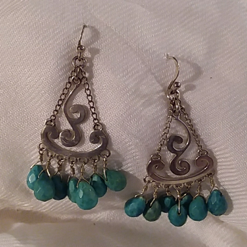 Studio Barse Sterling Turquoise  Earrings